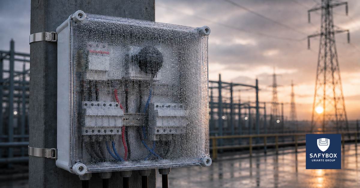 Condensation in electrical enclosures SAFYBOX URIARTE