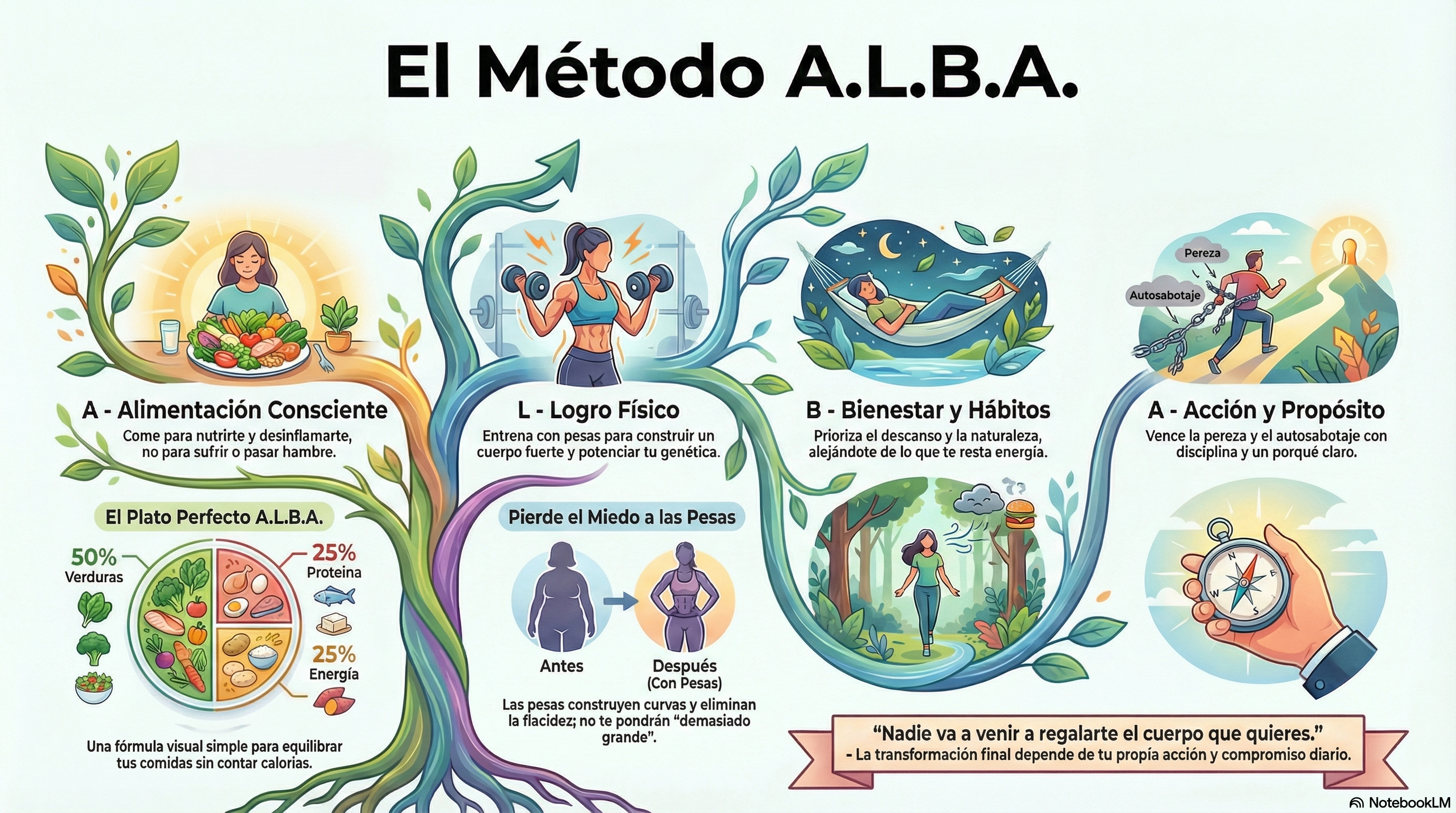 Infografía Método A.L.B.A.
